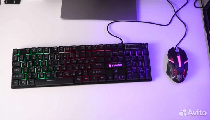 Rage 100 клавиатура + мышь