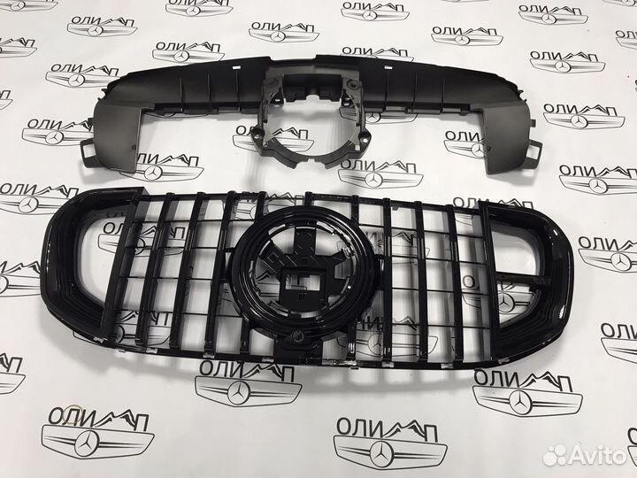 Решетка радиатора на Mercedes GLS X167 brabus