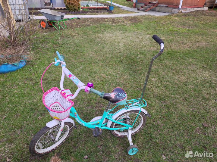 Детский трехколесный велосипед бу