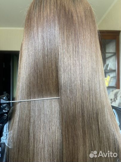 Кератин холодный ботокс нанопластика полировка