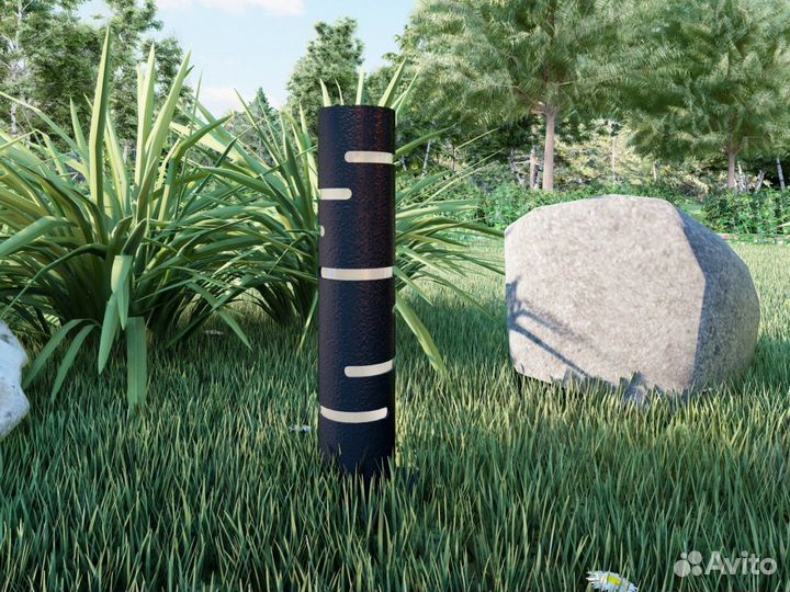 Столб Освещения фонарь садовый уличный