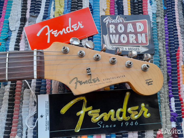 Fender Stratocaster + Seymour Duncan USA Pickups