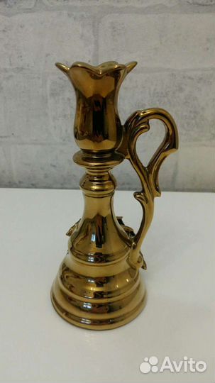 Подсвечник винтажный керамика