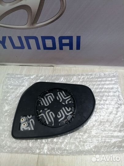 Зеркальный элемент hyundai solaris Прав