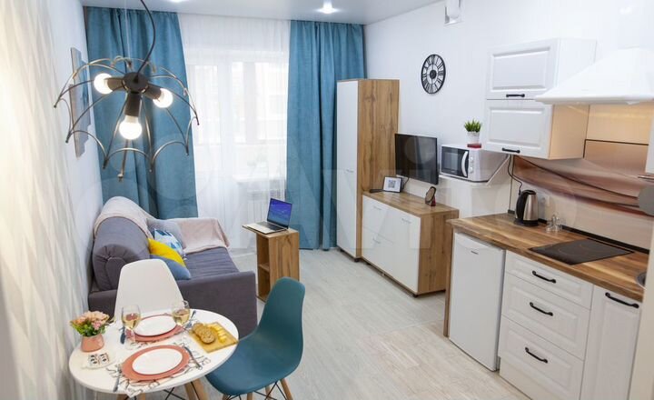 Квартира-студия, 25 м², 1/4 эт.