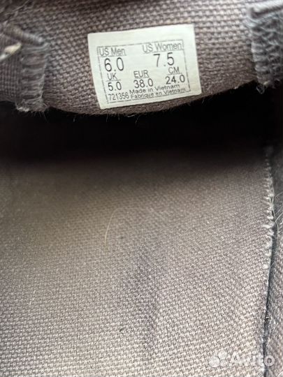 Слипоны vans черные замшевые 38 размер