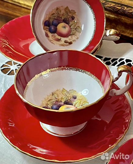 Чайная пара Aynsley Англия