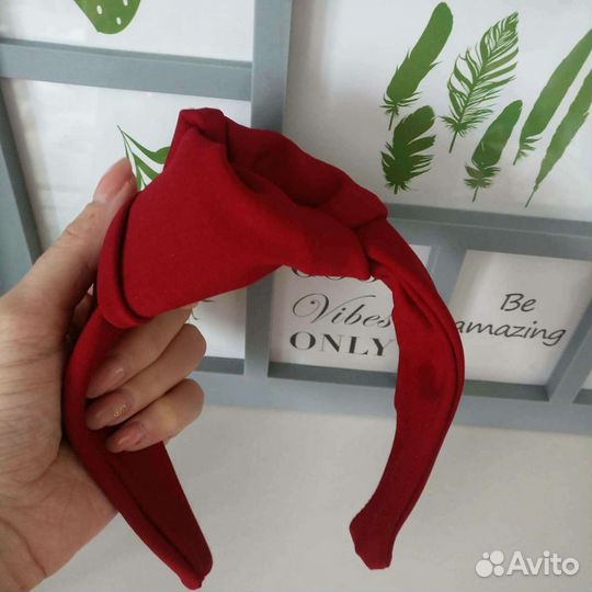 Ободок тканевый ручная работа