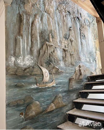 Барельеф на стену, панно, обьемная картина