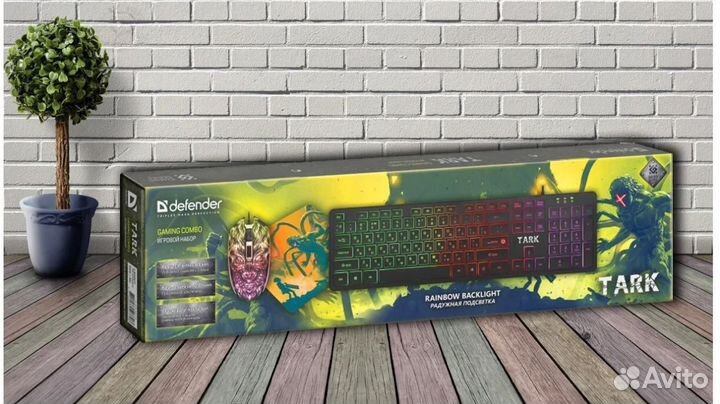 Игровой набор Defender Tark C-779, USB, черный