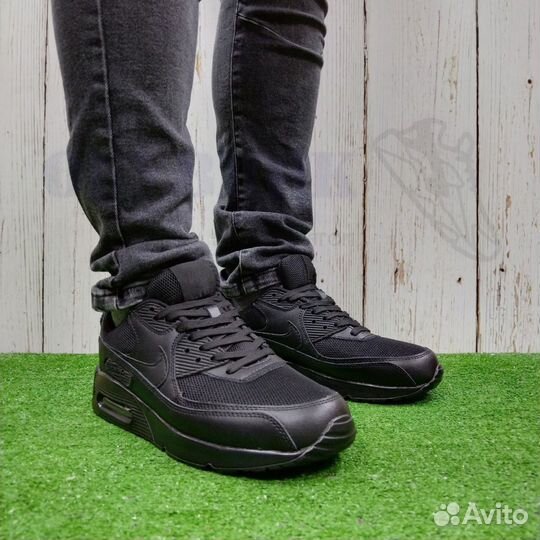 Кроссовки Nike air max 90 black Р41-44