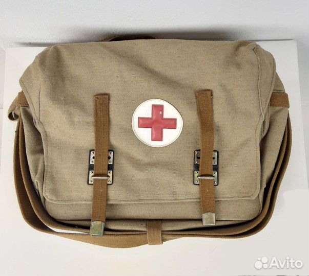 Сумка санитарная новая большая СССР брезент