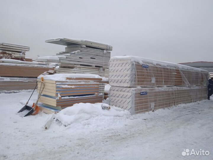 Сэндвич панели 10000 м2 в наличии