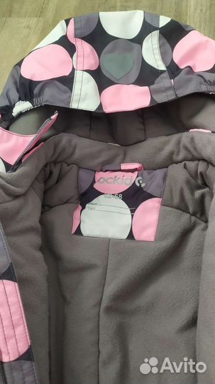 Зимний комбинезон crockid для девочки 62 68