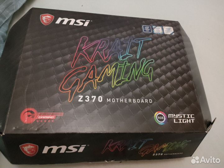 Материнская плата lga 1151 v2 MSi Z370