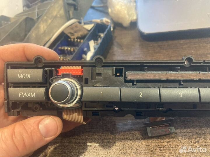 Панель управления радио магнитолой BMW F10