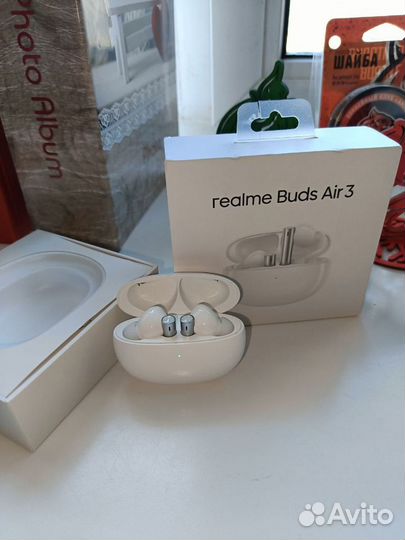 Наушники TWS Realme Buds Air 3 белый