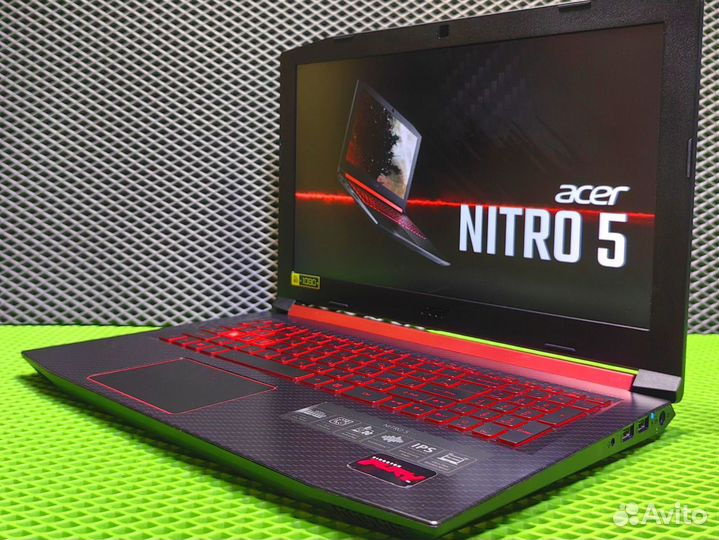 Ноутбук игровой acer nitro 5 i5-8300H/GTX 1050 4Gb