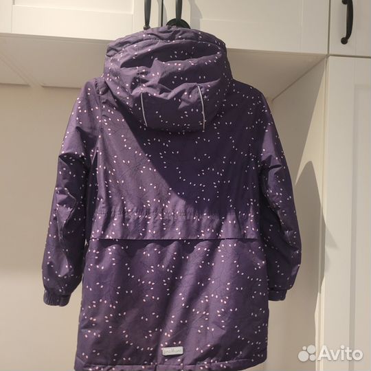 Парка демисезонная мембранная для девочки 134 см