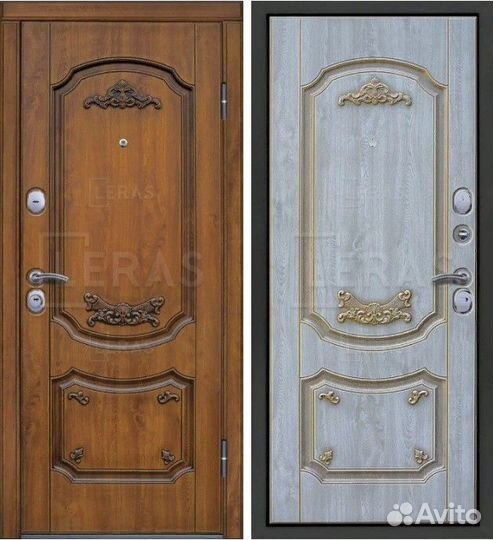 Дверь входная в квартиру с патиной премиум