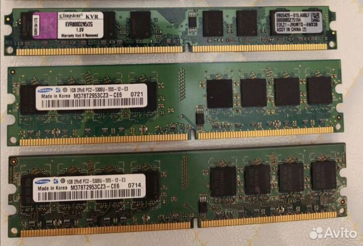 Оперативная память ddr3 ddr2 разные