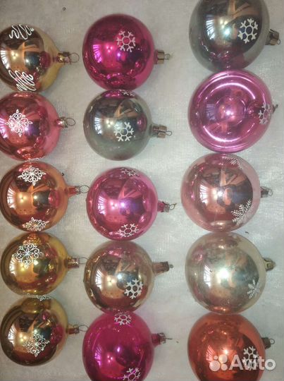 Ёлочные игрушки.винтаж