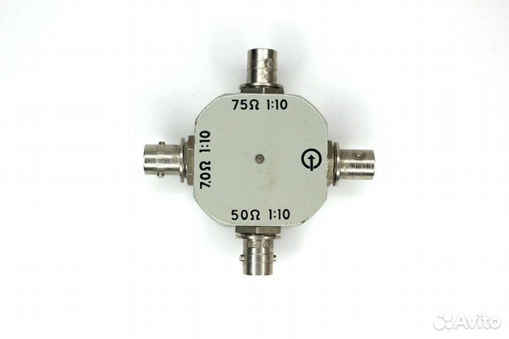 Делитель 1:10 7 50 75 Ом тройник складское хранени