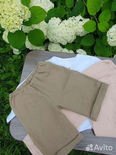 Костюм из муслина детский