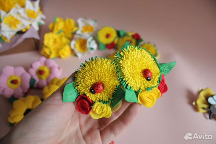 Ободок, бантики