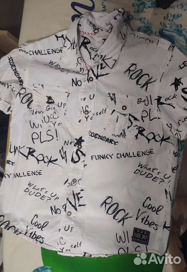 Рубашка для мальчика 128