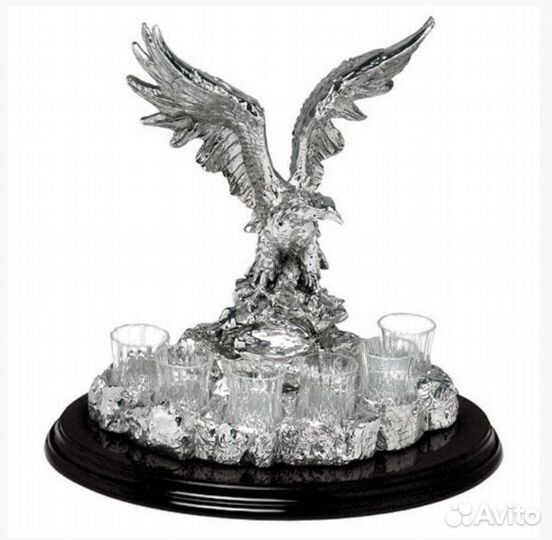 Набор для водки «Орел» на 6 персон Италия