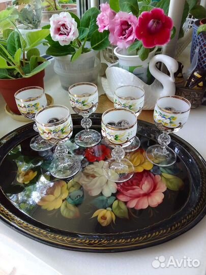 Хрустальные рюмочки Bogemia