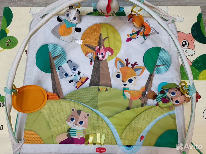 Развивающий коврик tiny love сказочный лес