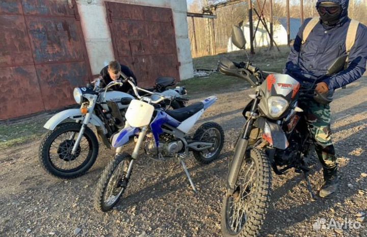 Питбайк X moto raptor 140 (возможен обмен)