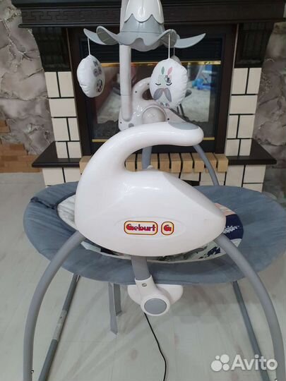 Электронные качели для новорожденных