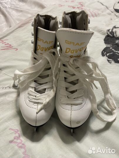 Коньки graf davos gold p.30