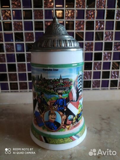 Старая немецкая пивная кружка