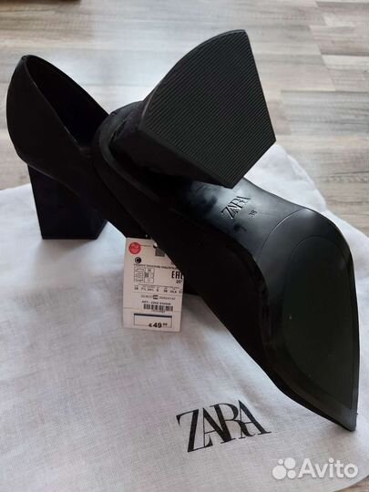 Туфли zara 38 размер леопардовый принт оригинал