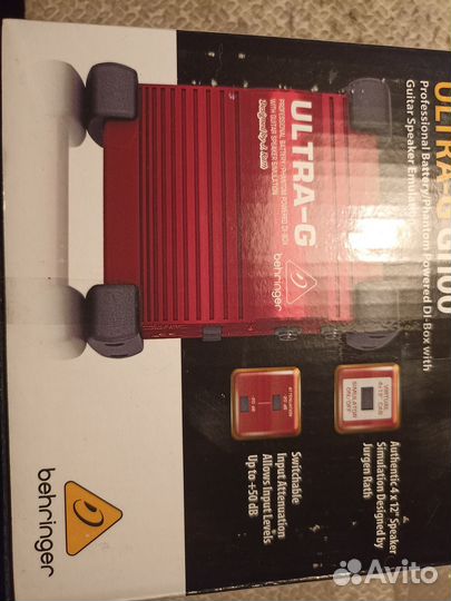 DI-BOX behringer GI100 ultra-G