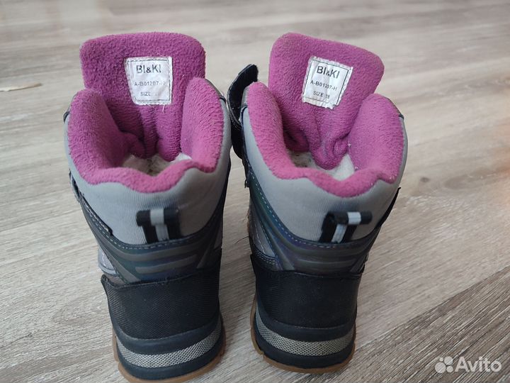 Ботинки зимние для девочки 28 размер