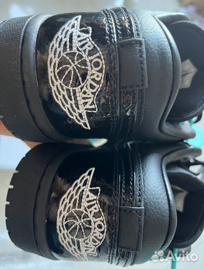 Nike Air Jordan 1 LOW “Black Croc” оригинал