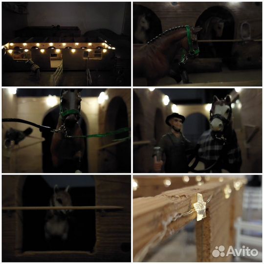 Конюшня schleich