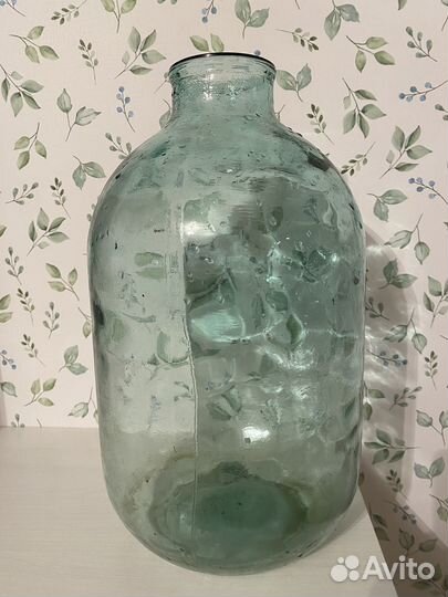 Бутыль стеклянная 10л