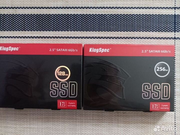 SSD 128 Gb SATA и m.2