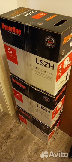 Кабель витой пары Hypeline cat5e 305m медь