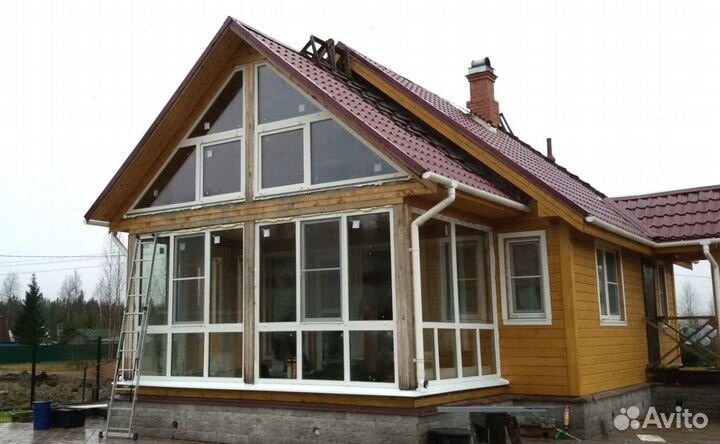 Остекление беседки профессионально