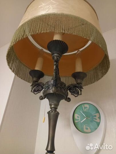 Настольная лампа СССР винтаж бронза