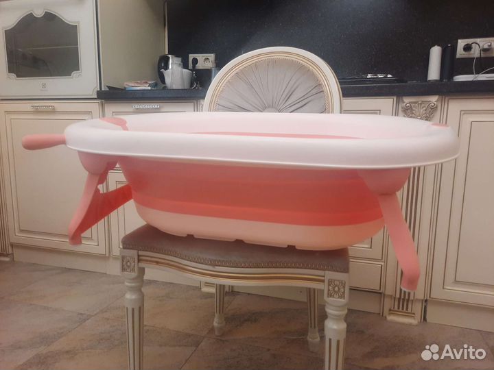 Ванна LaLa-Kids складная антискользящая