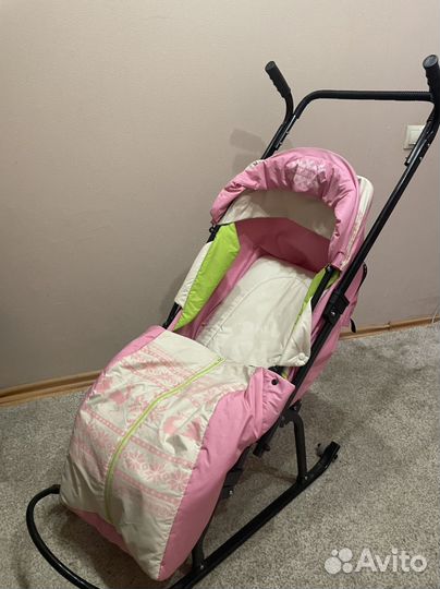 Коляска санки