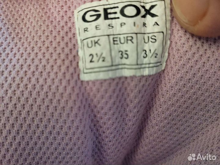 Сапоги для девочки евро зима Geox 35 р, бу